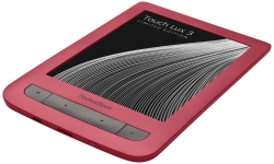 Czytnik ebooków PocketBook 626 Touch Lux 3 bordowy